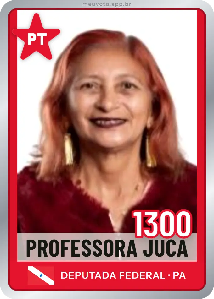 Carta de Professora Jucá, número 1300, PT