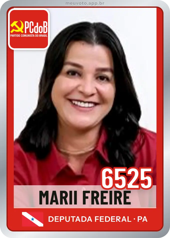 Carta de Marii Freire, número 6525, PCdoB