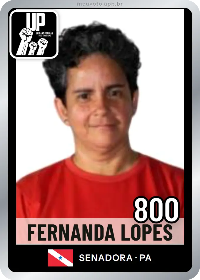 Carta de Fernanda Lopes, número 800, UP