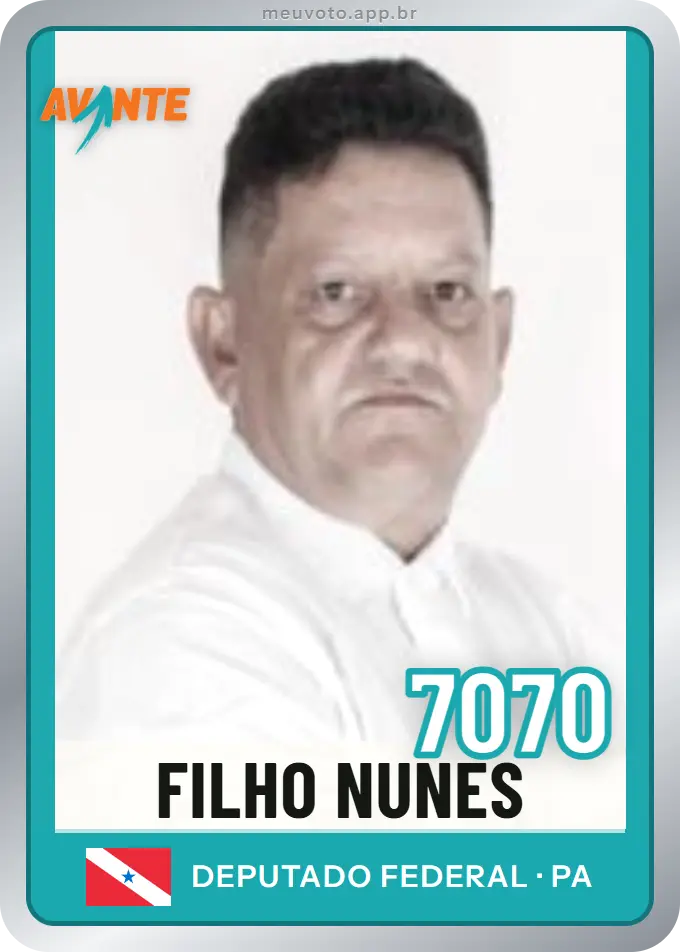 Carta de Filho Nunes, número 7070, Avante