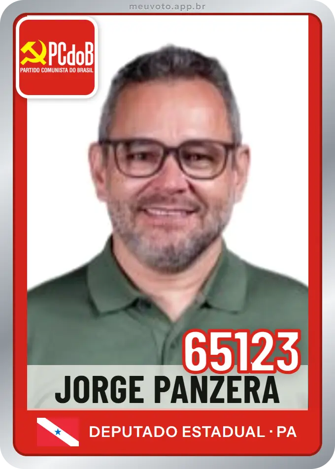 Carta de Jorge Panzera, número 65123, PCdoB