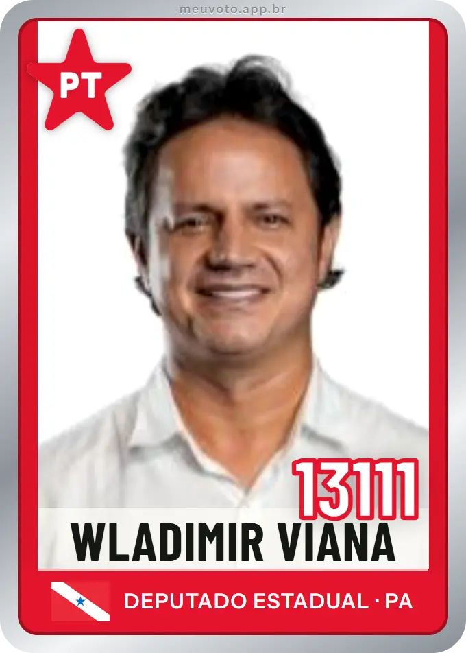 Carta de Wladimir Viana, número 13111, PT