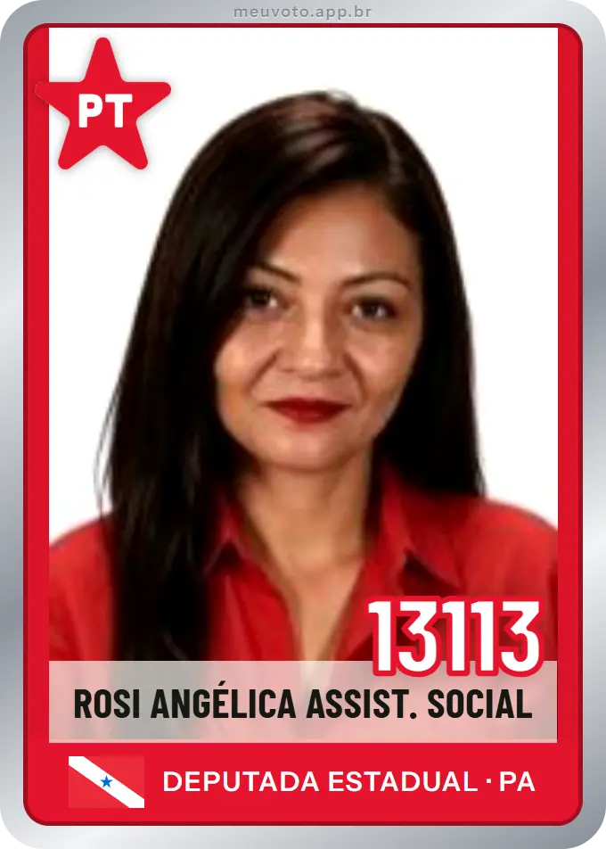 Carta de Rosi Angélica Assist. Social, número 13113, PT
