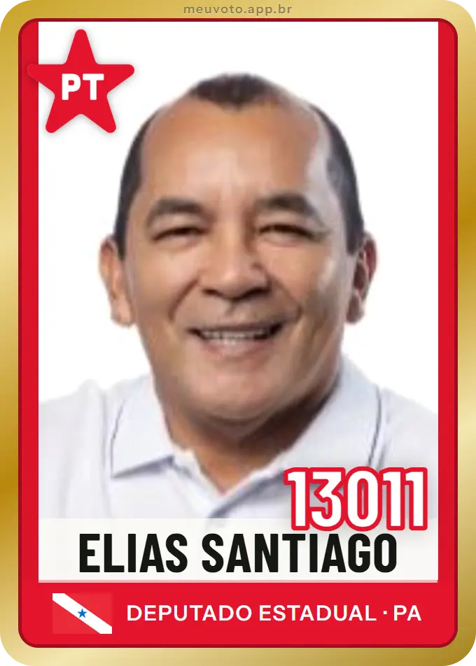 Carta de Elias Santiago, número 13011, PT