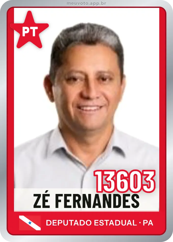 Carta de Zé Fernandes, número 13603, PT