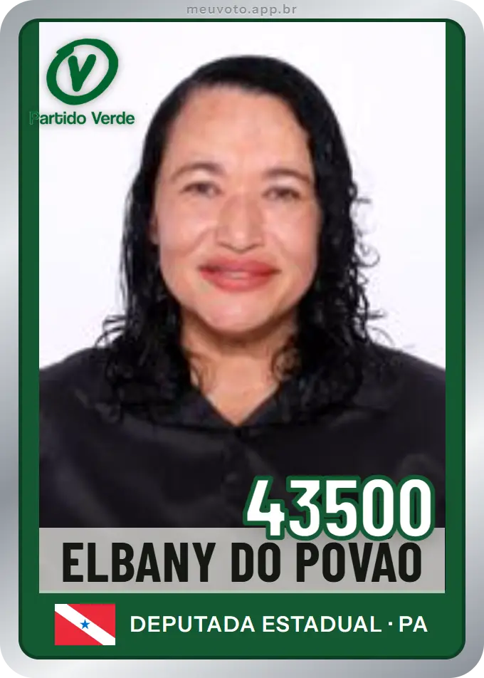 Carta de Elbany do Povão, número 43500, PV