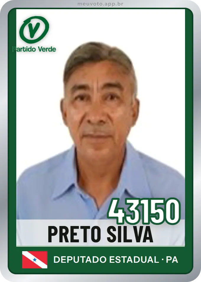 Carta de Preto Silva, número 43150, PV