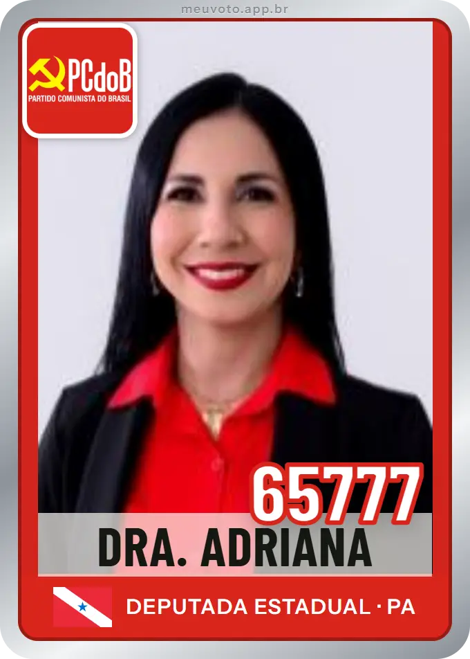 Carta de Dra. Adriana, número 65777, PCdoB