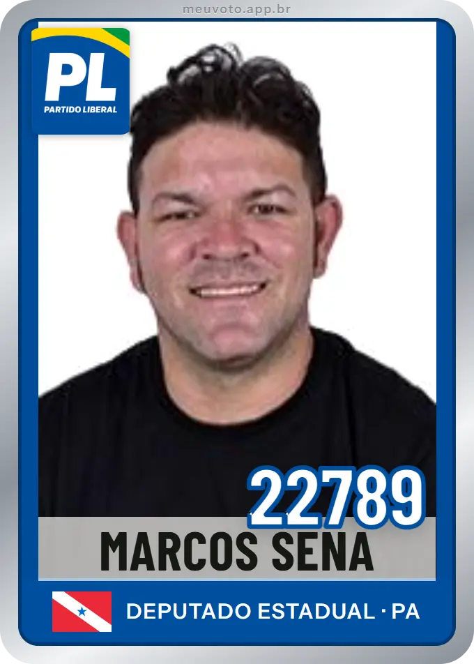 Carta de Marcos Sena, número 22789, PL