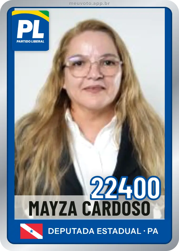 Carta de Mayza Cardoso, número 22400, PL