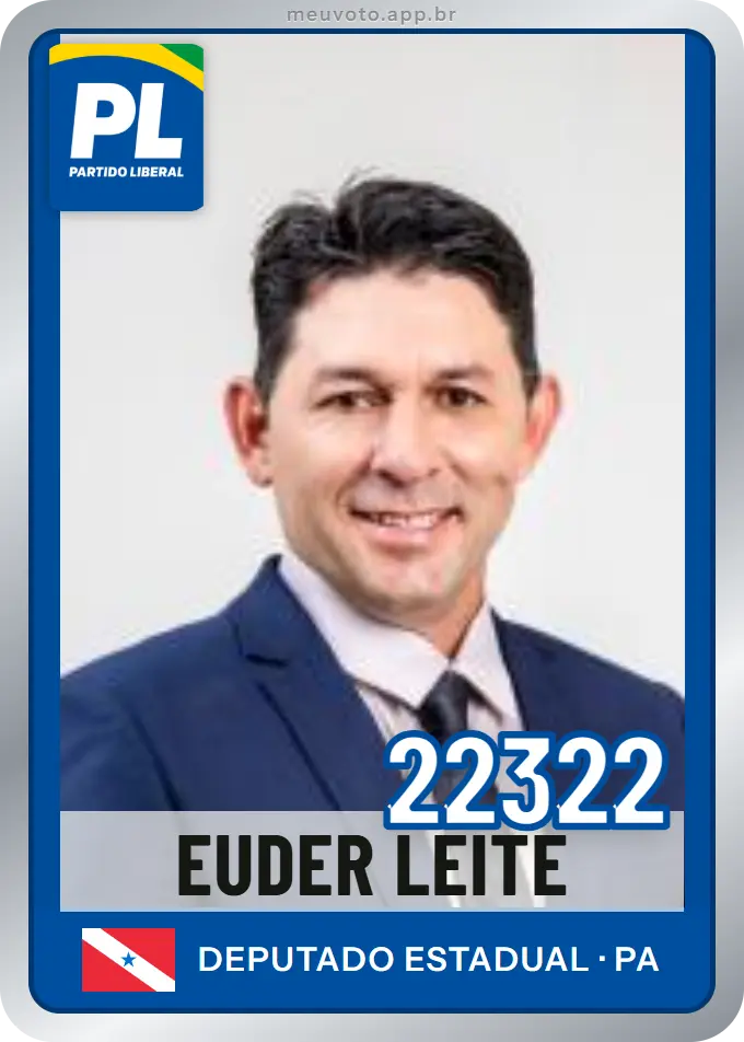 Carta de Euder Leite, número 22322, PL