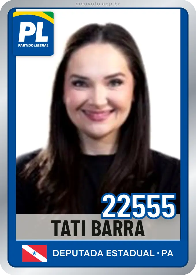 Carta de Tati Barra, número 22555, PL