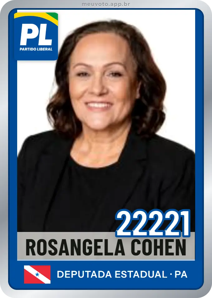 Carta de Rosangela Cohen, número 22221, PL