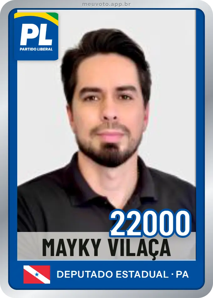 Carta de Mayky Vilaça, número 22000, PL
