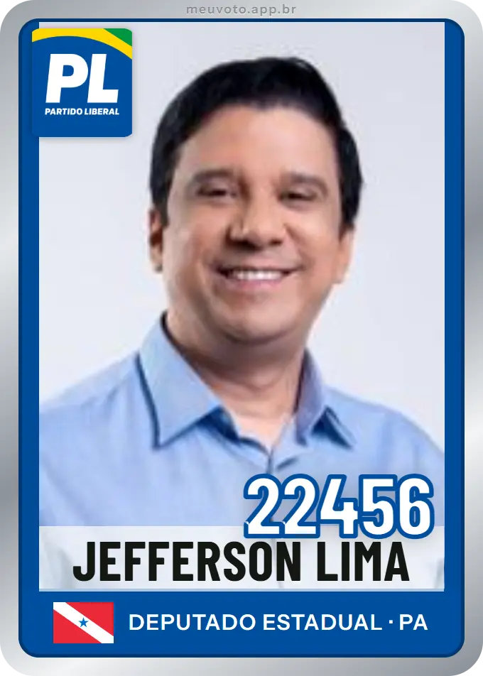Carta de Jefferson Lima, número 22456, PL