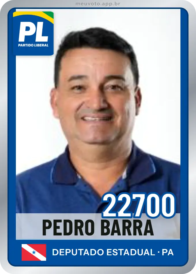 Carta de Pedro Barra, número 22700, PL
