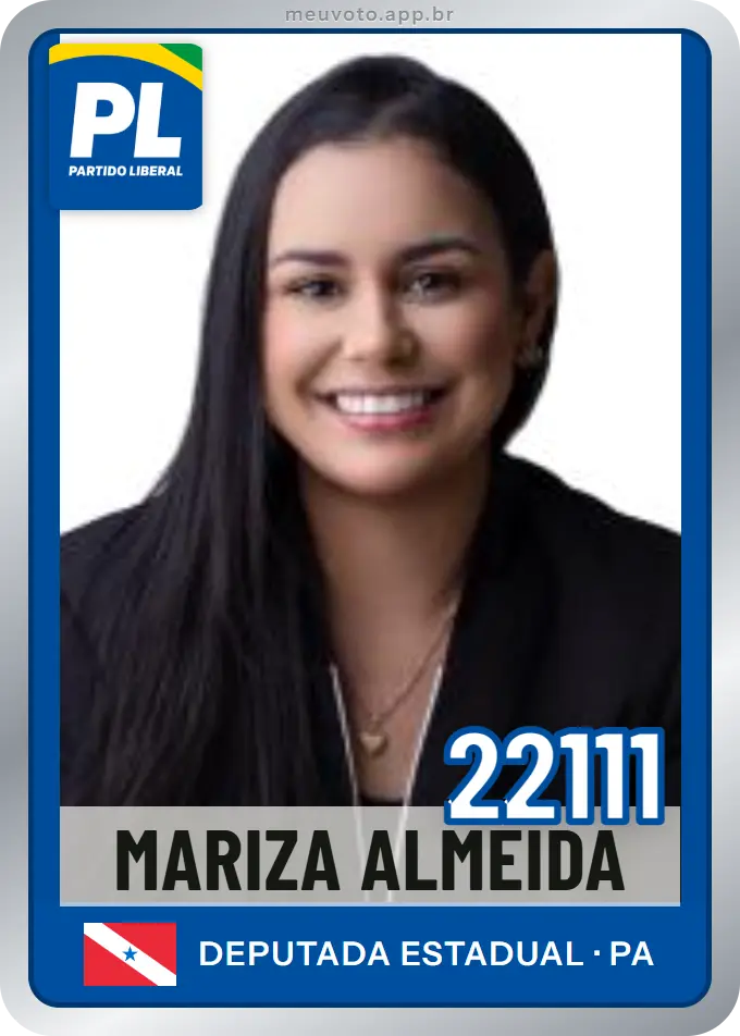 Carta de Mariza Almeida, número 22111, PL