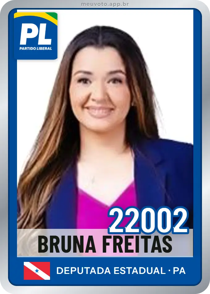 Carta de Bruna Freitas, número 22002, PL