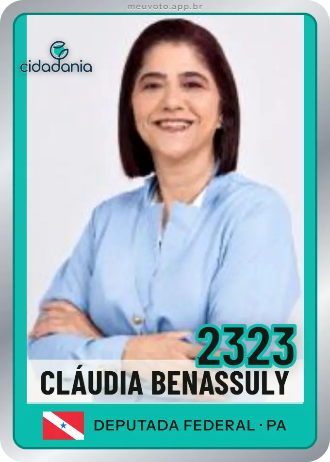 Carta de Cláudia Benassuly, número 2323, Cidadania