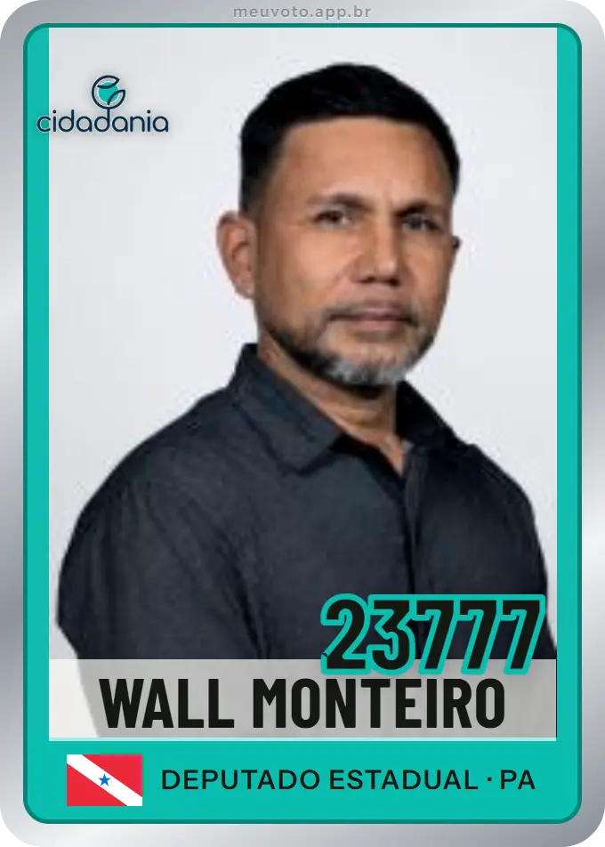 Carta de Wall Monteiro, número 23777, Cidadania