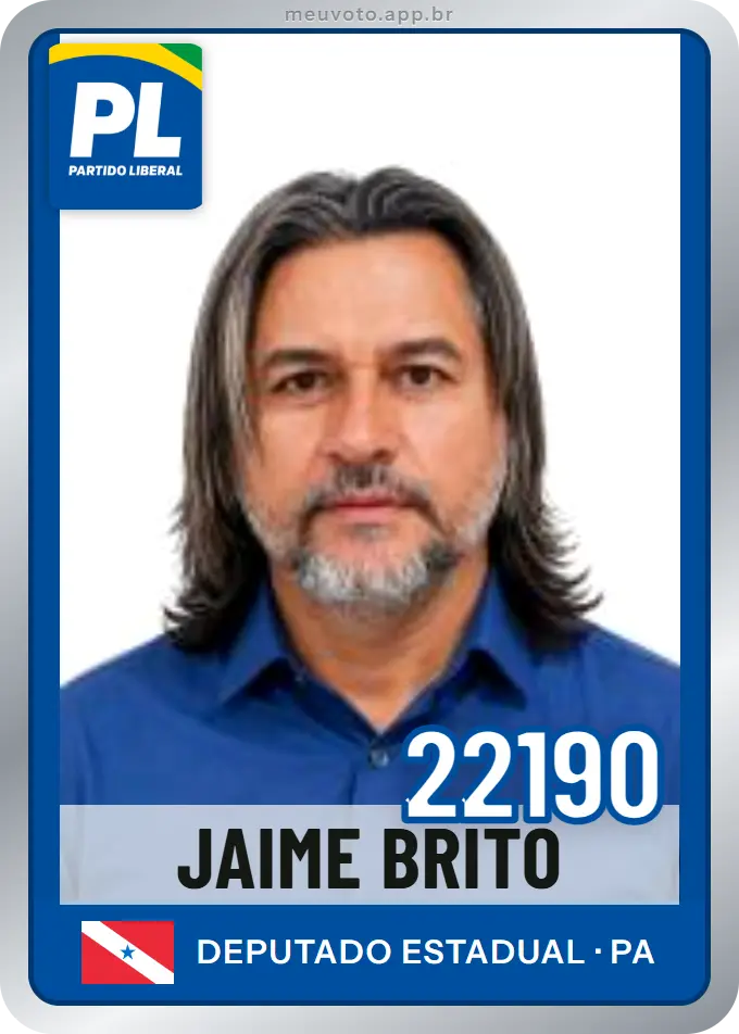 Carta de Jaime Brito, número 22190, PL