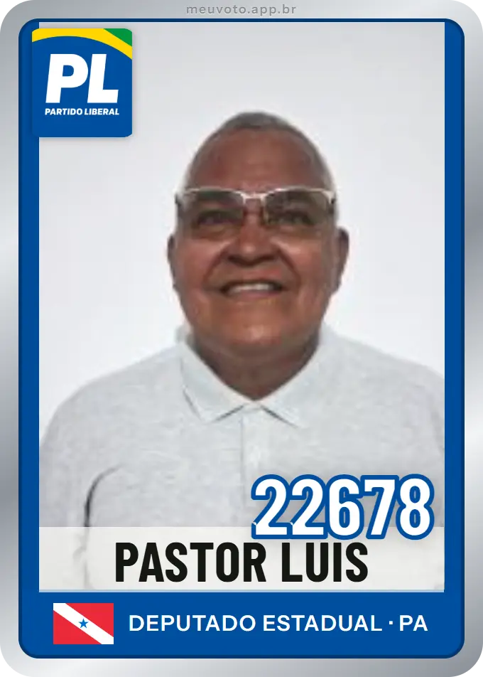 Carta de Pastor Luis, número 22678, PL
