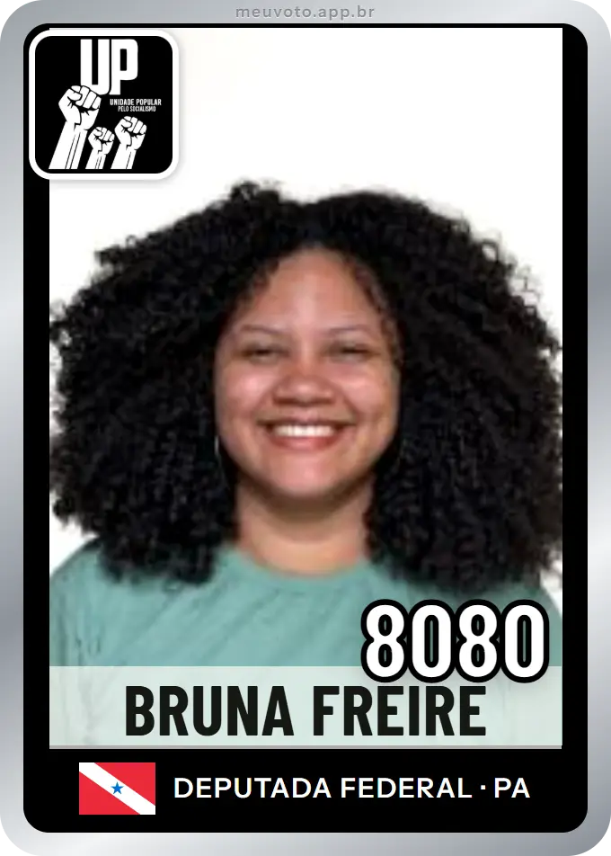 Carta de Bruna Freire, número 8080, UP