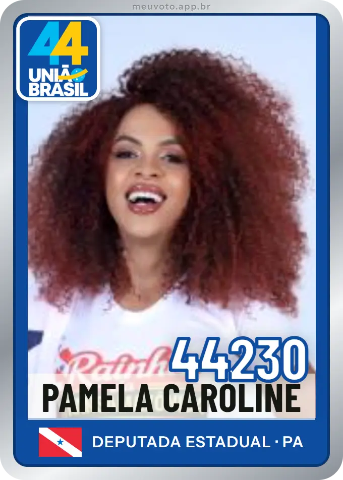 Carta de Pamela Caroline, número 44230, União