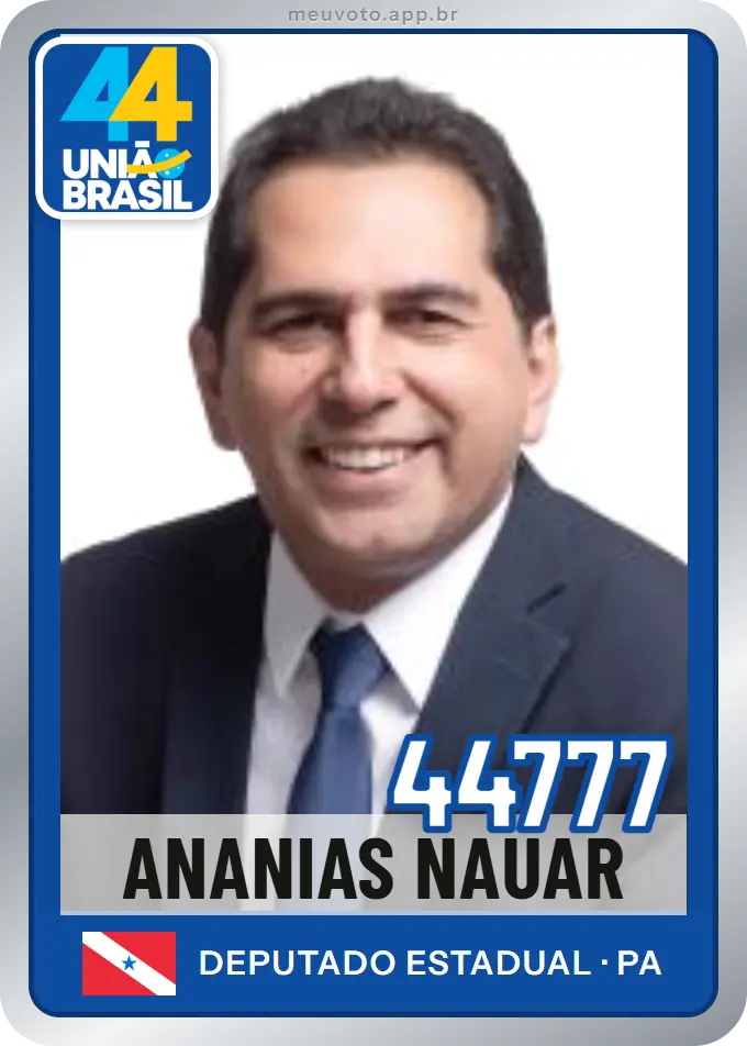 Carta de Ananias Nauar, número 44777, União