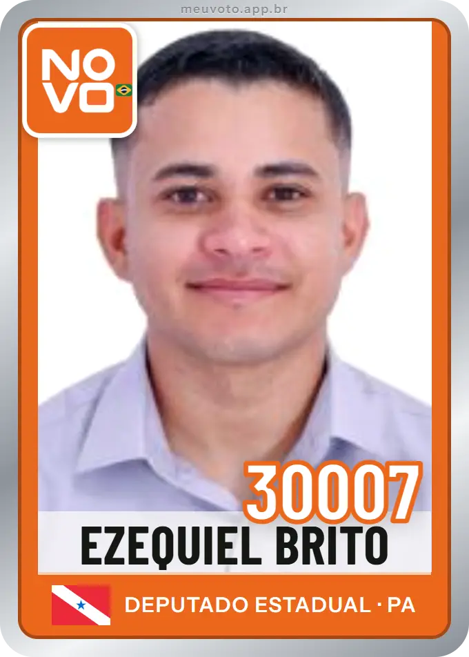 Carta de Ezequiel Brito, número 30007, Novo