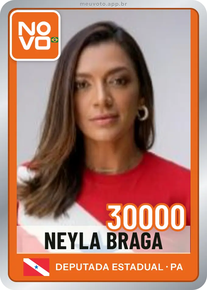 Carta de Neyla Braga, número 30000, Novo