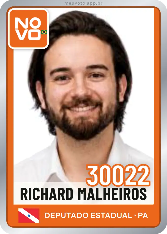 Carta de Richard Malheiros, número 30022, Novo