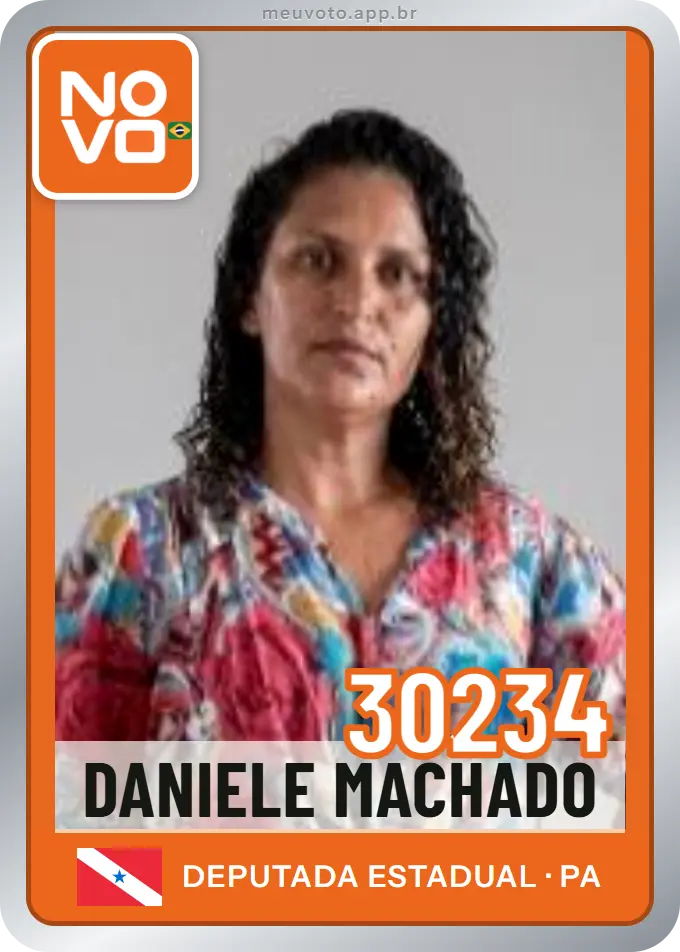 Carta de Daniele Machado, número 30234, Novo