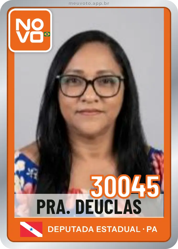 Carta de Pra. Deuclas, número 30045, Novo