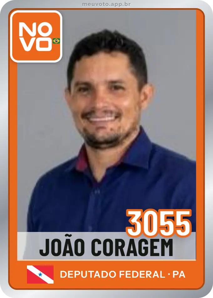 Carta de João Coragem, número 3055, Novo