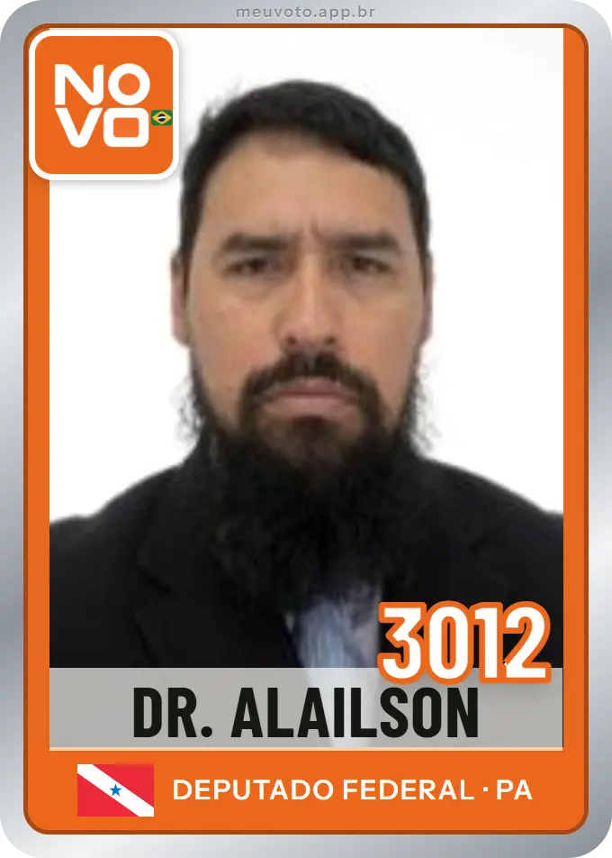 Carta de Dr. Alailson, número 3012, Novo