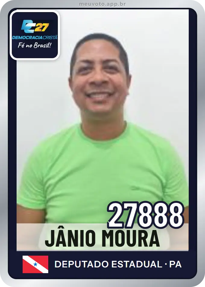 Carta de Jânio Moura, número 27888, DC