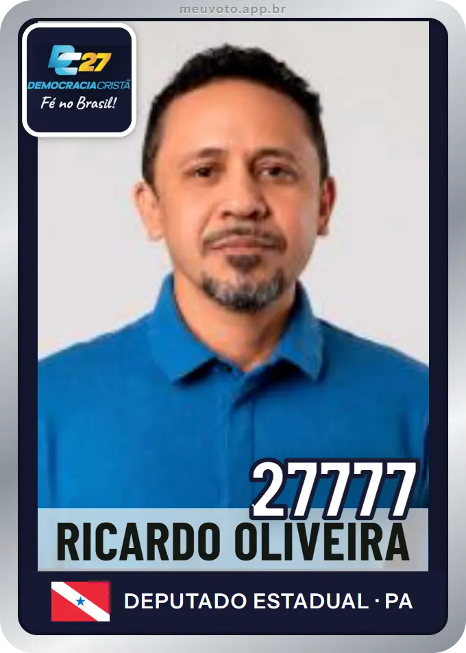 Carta de Ricardo Oliveira, número 27777, DC