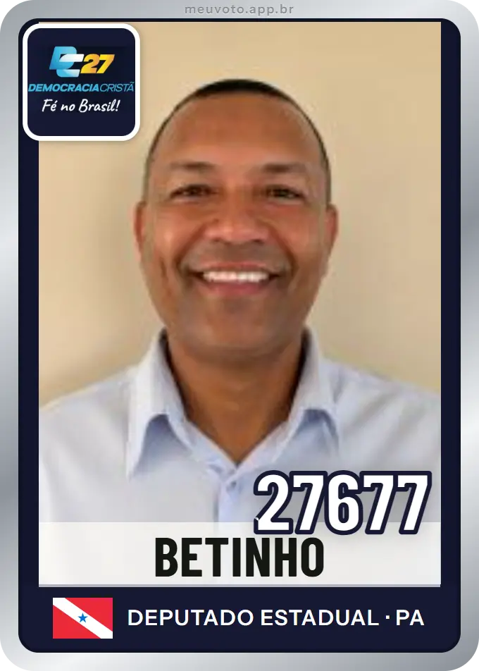 Carta de Betinho, número 27677, DC