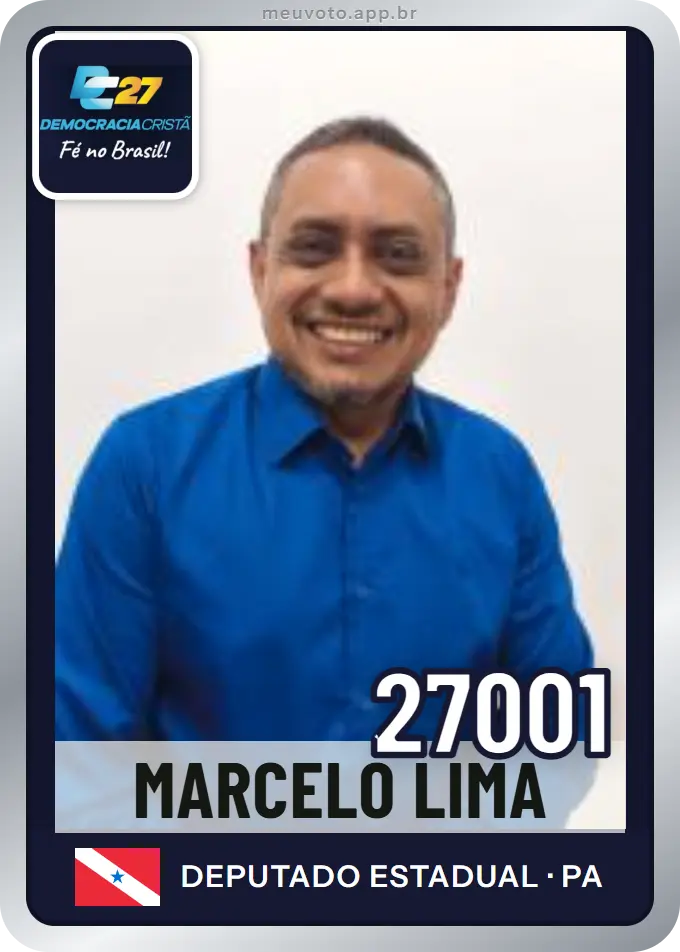 Carta de Marcelo Lima, número 27001, DC