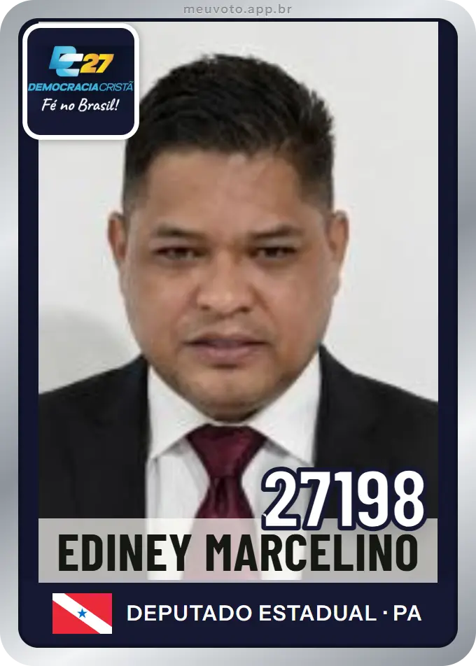 Carta de Ediney Marcelino, número 27198, DC