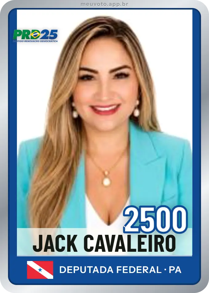 Carta de Jack Cavaleiro, número 2500, PRD