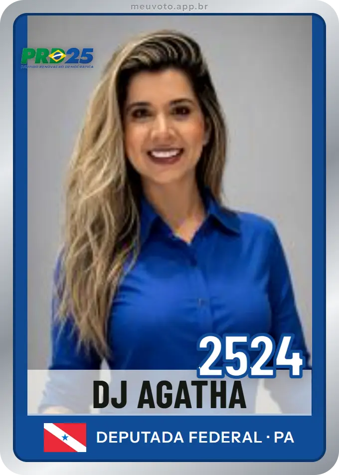 Carta de Dj Agatha, número 2524, PRD