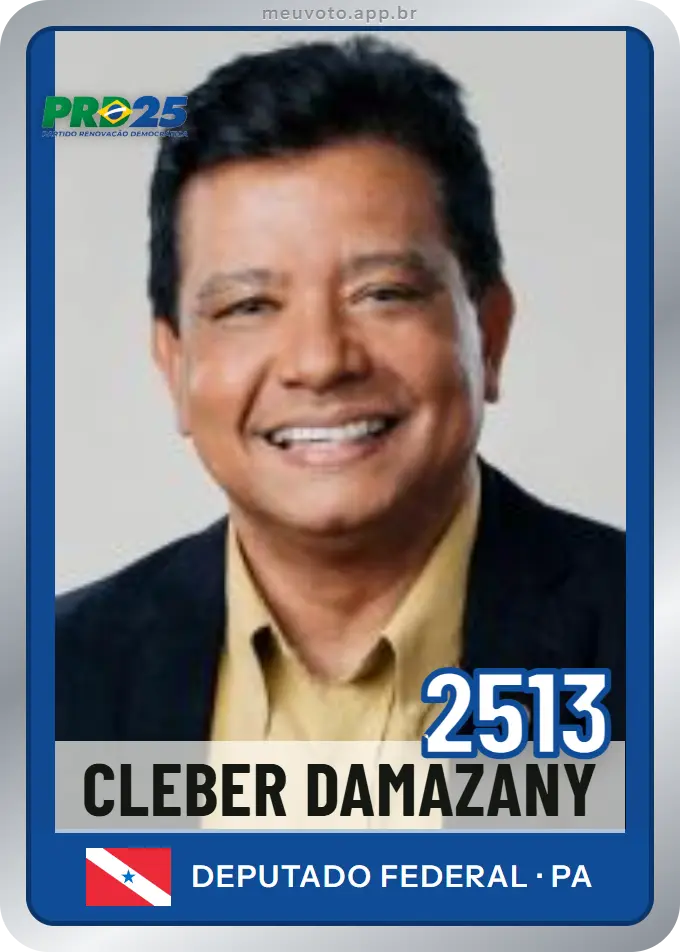 Carta de Cleber Damazany, número 2513, PRD