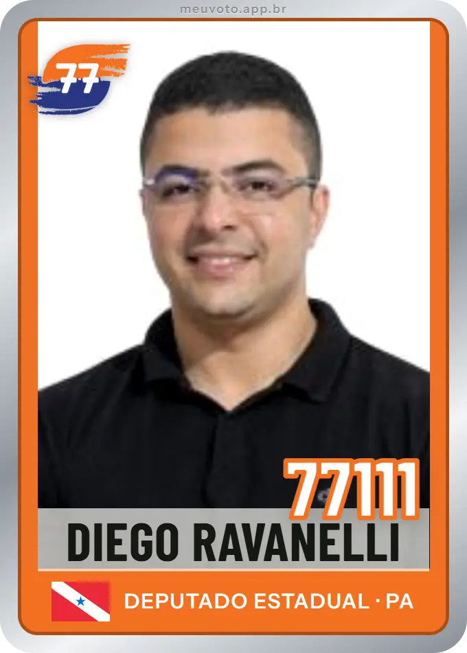 Carta de Diego Ravanelli, número 77111, Solidariedade