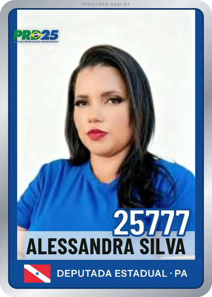 Carta de Alessandra Silva, número 25777, PRD