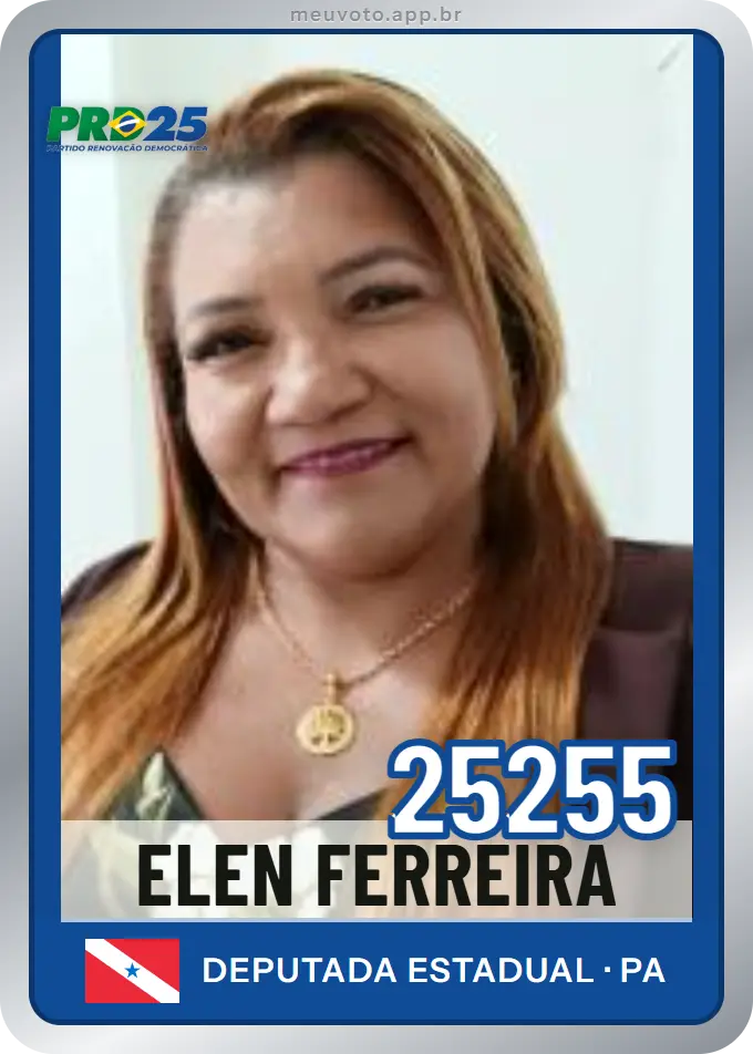 Carta de Elen Ferreira, número 25255, PRD