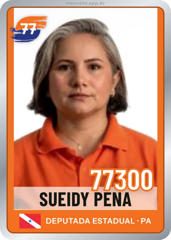 Carta de Sueidy Pena, número 77300, Solidariedade