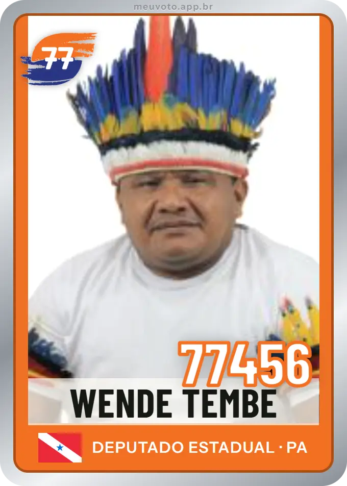 Carta de Wende Tembé, número 77456, Solidariedade