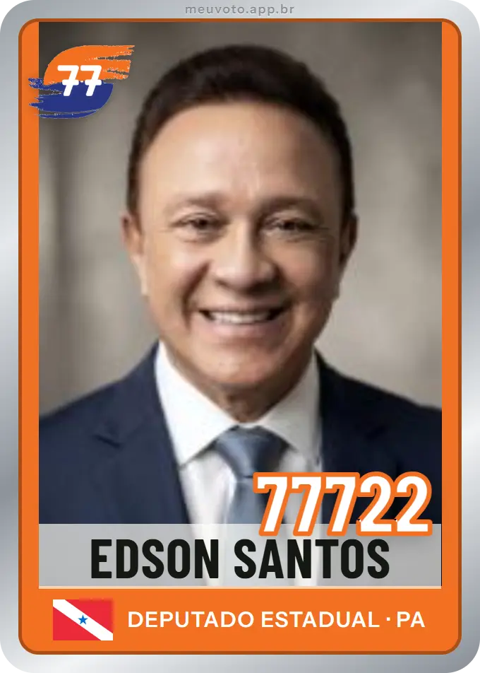 Carta de Edson Santos, número 77722, Solidariedade